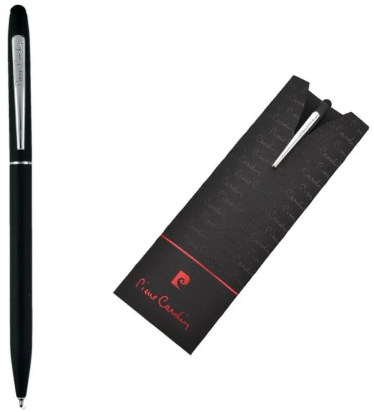 Guľôčkové pero PIERRE CARDIN ADELINE so stylusom, čierne