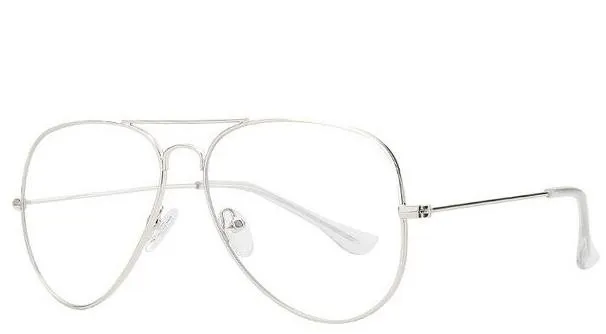 Slnečné okuliare VeyRey Okuliare na počítač pilotky Bryant strieborné