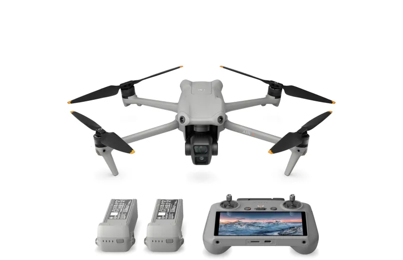 Dron DJI Air 3 Fly More Combo (DJI RC 2), s kamerou - 4K rozlíšenie videa, maximálne rozli