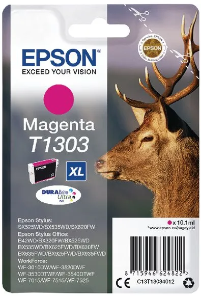 Cartridge Epson T1303 purpurová