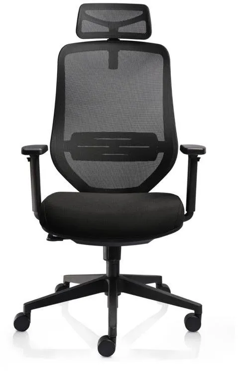 Kancelárska stolička KAPA Zlín SELLY P, čierna