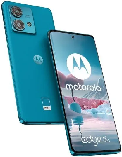 Mobilný telefón Motorola EDGE 40 Neo 12GB/256GB tyrkysová