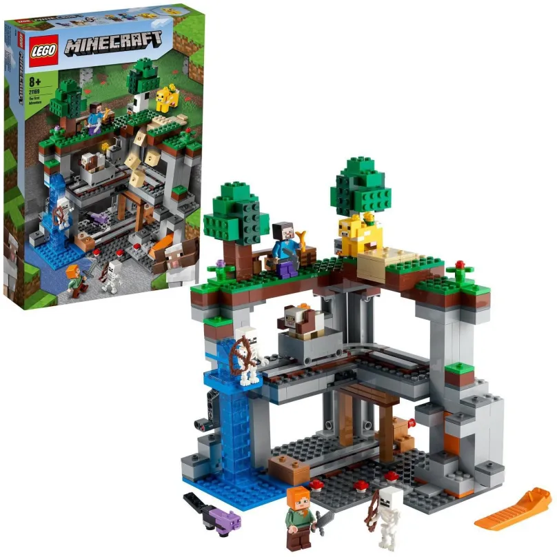 LEGO stavebnica LEGO® Minecraft™ 21169 Prvé dobrodružstvo