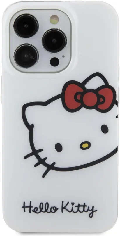 Kryt na mobil Hello Kitty IML Head Logo Zadný Kryt pre iPhone 13 Pro White