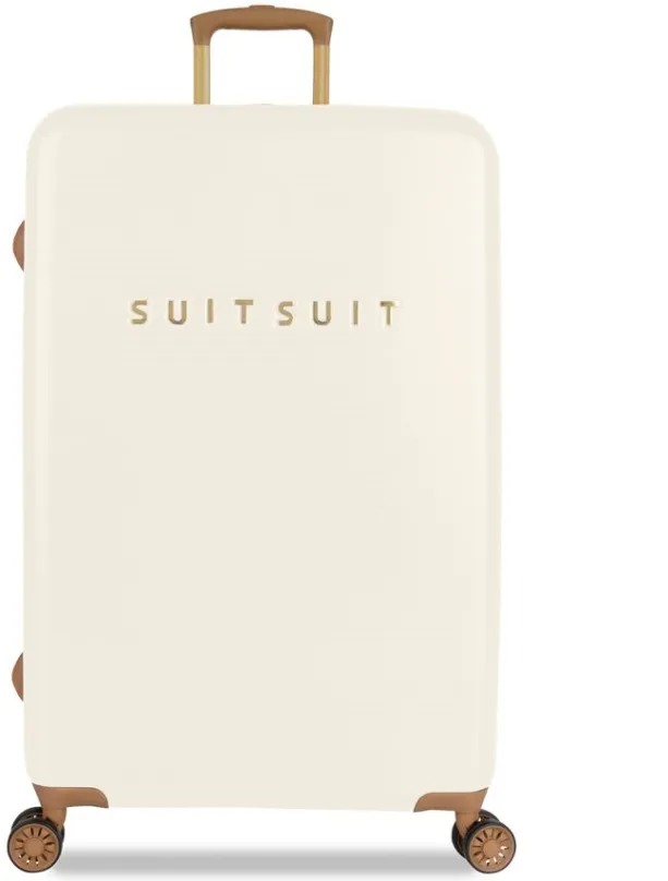 Cestovný kufor Suitsuit TR-7104/3-L - Fab Seventies Antique White