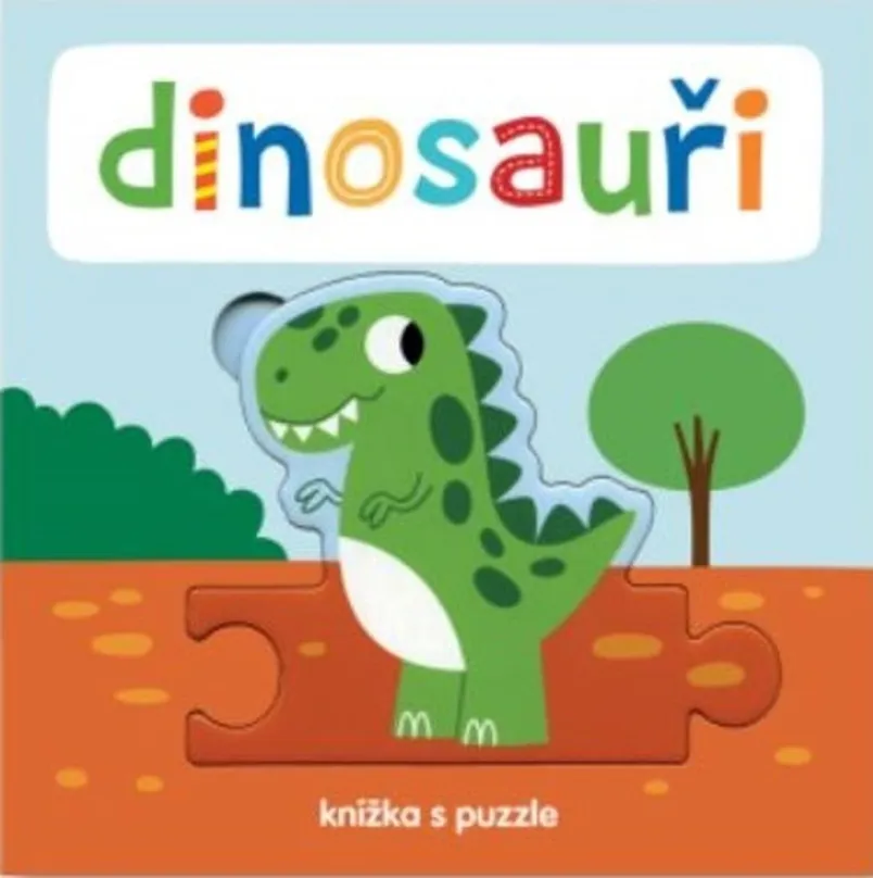 Svojtka & Co. Knižka s puzzle: Dinosaury
