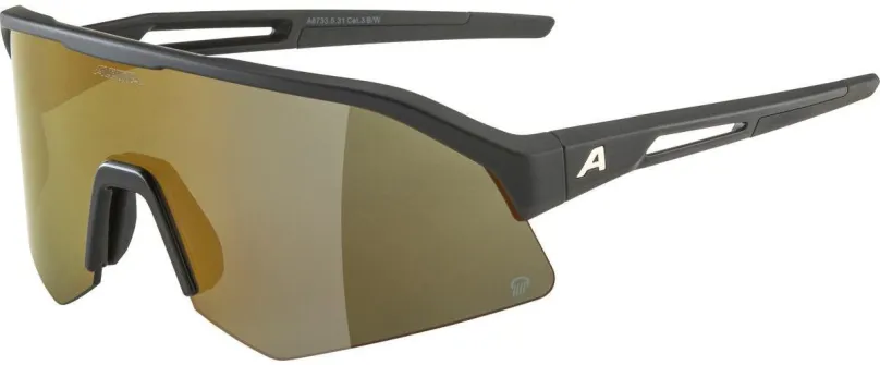 Cyklistické okuliare Alpina Sonic HR Q black matt