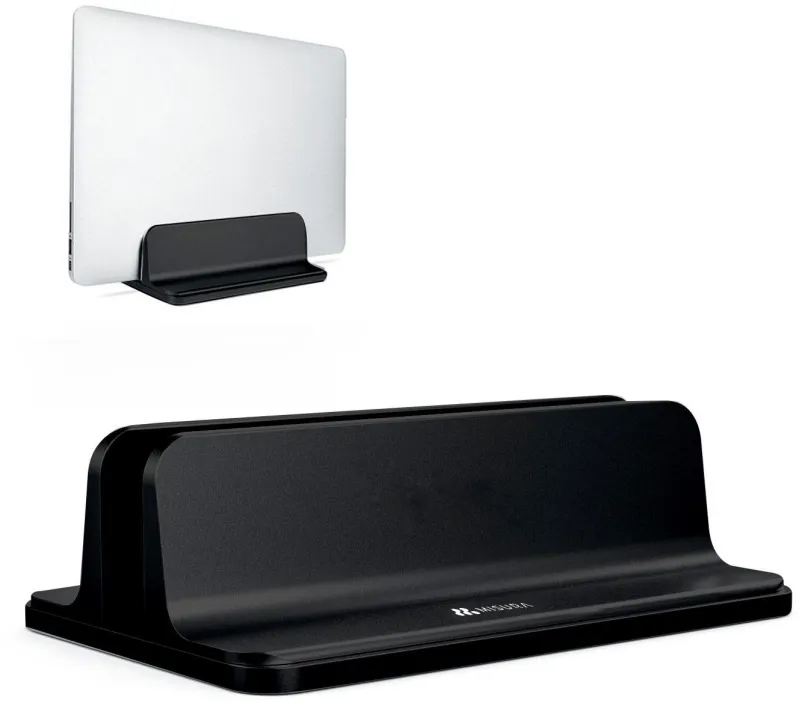 Stojan na notebook MISURA MH02, black, Odkladací stojan MH02, 150 x 45 x 95-140 mm, nastav