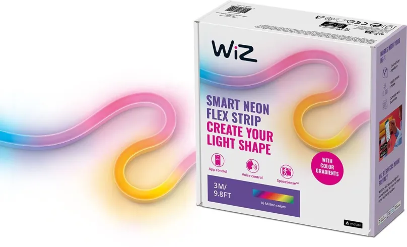 LED pásik WiZ neón flex strip 3m kit Type-C