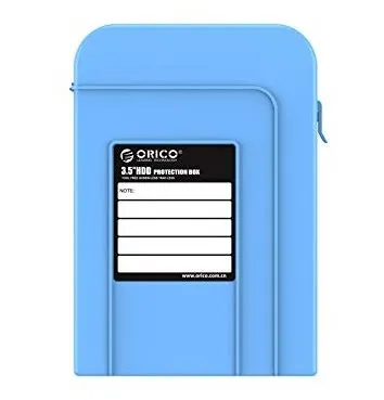 Púzdro na pevný disk ORICO 3.5" HDD protection case blue