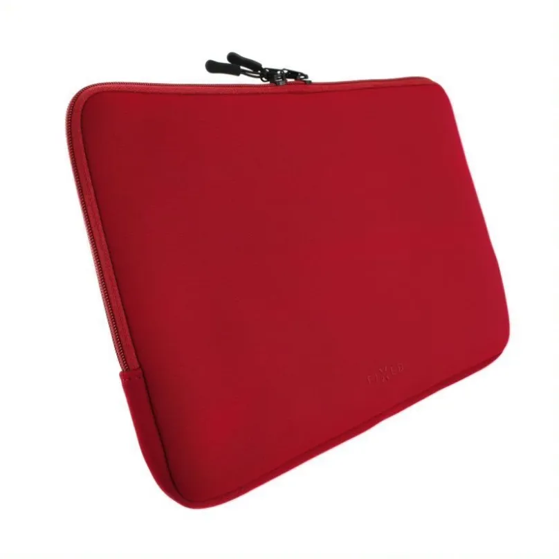 Puzdro na notebook FIXED Sleeve pre notebooky s uhlopriečkou do 15.6 "červené