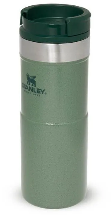 STANLEY Classic series termohrnček NEVERLEAK 350ml kladivková zelená