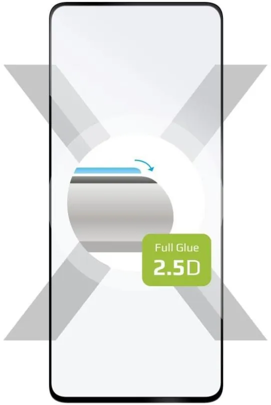 Ochranné sklo FIXED FullGlue-Cover pre Infinix Note 30 PRE čierne