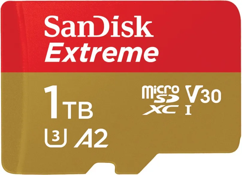 Pamäťová karta SanDisk MicroSDXC 1TB Extreme + SD adaptér