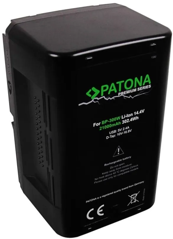 Batéria pre fotoaparát PATONA V-Mount kompatibilná so Sony BP-300W