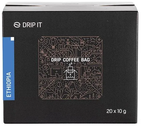Káva Drip it Káva vo filtri Etiopia Yirgacheffe 20 x 10 g