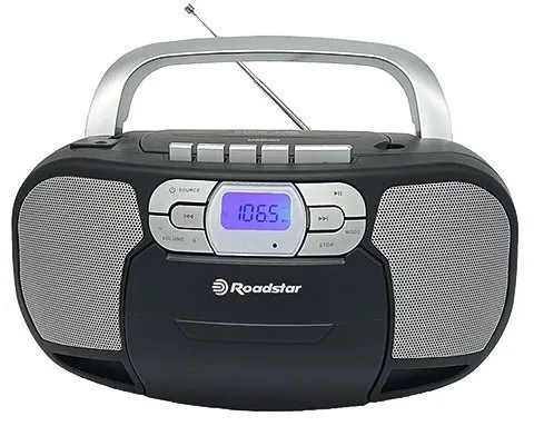 Rádiomagnetofón Roadstar RCR-4635UMPBK CD, MP3, USB