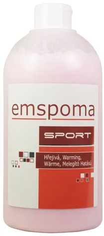 Emulzia EMSPOMA Šport Hrejivá masážne emulzie 500 ml