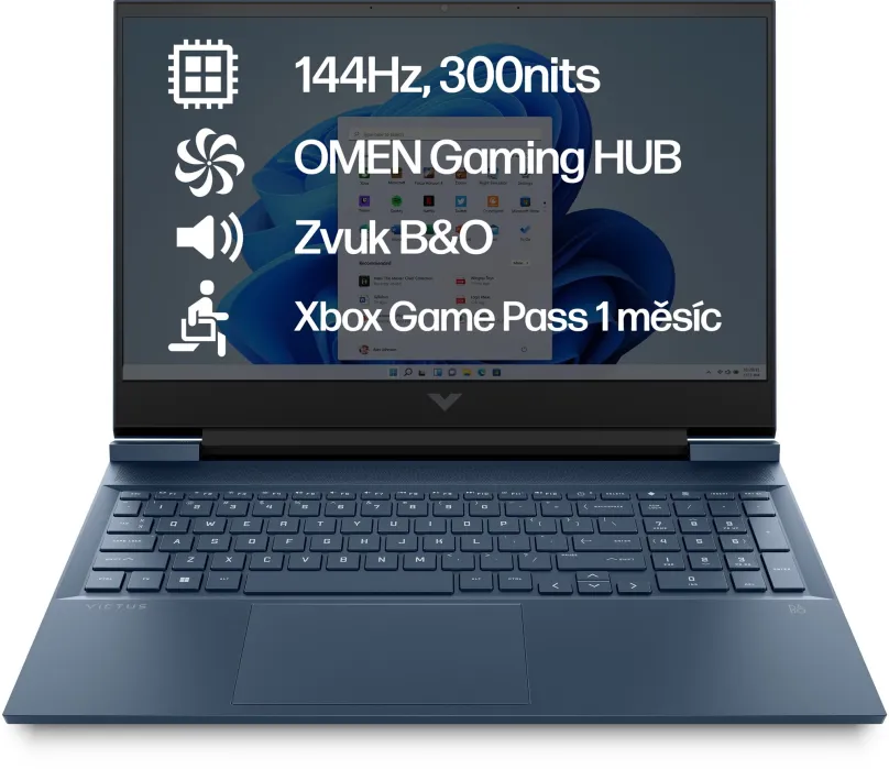 Herný notebook VICTUS by HP 15-fa1001nc Performance Blue