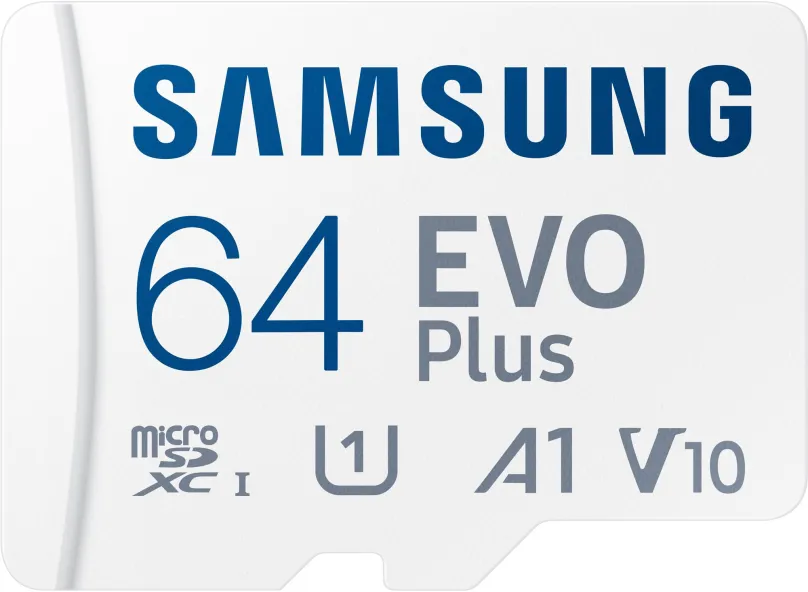 Pamäťová karta Samsung MicroSDXC 64GB EVO Plus 2024 + SD adaptér