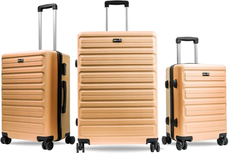 Sada kufrov Aga Travel Sada cestovných kufrov MR4657 Oranžová