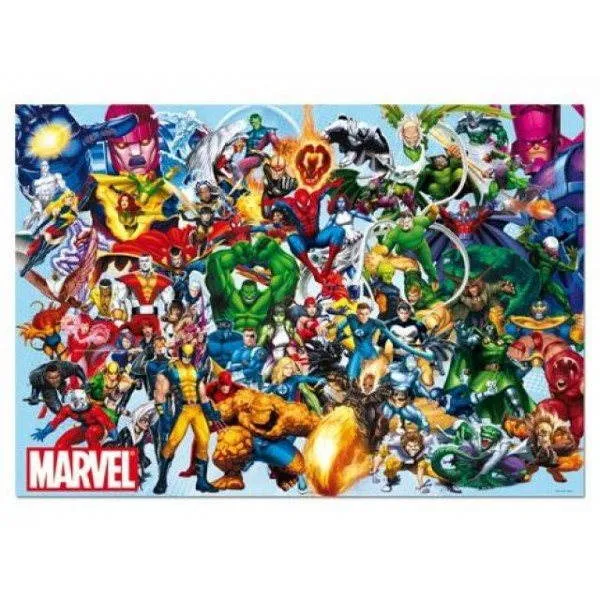 Puzzle Hrdinovia Marvel 1000 dielikov