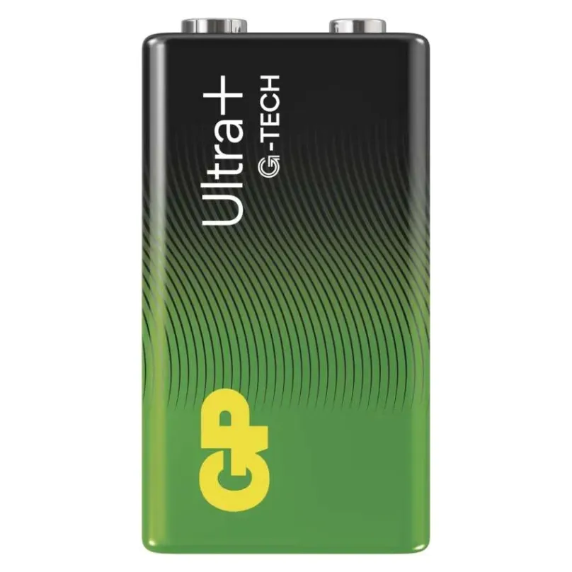 GP Alkalická batéria Ultra Plus 9V (6LR61)