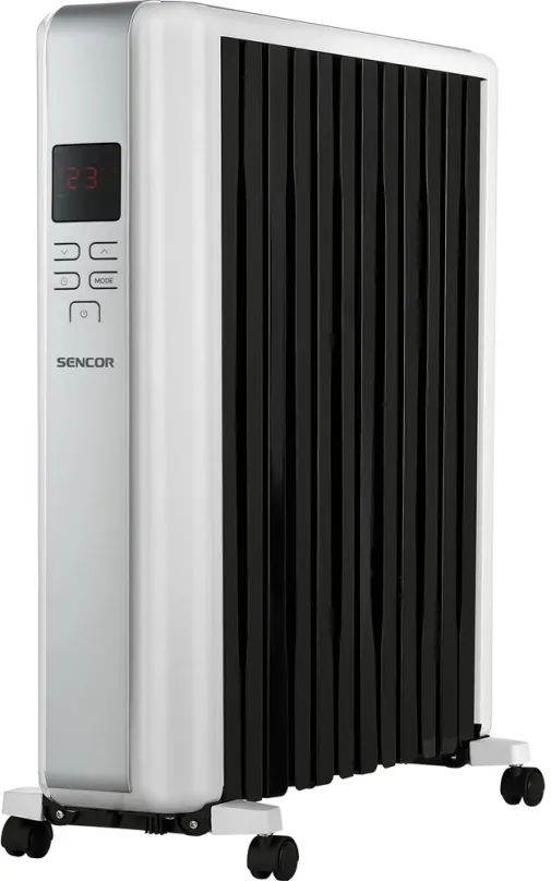 Elektrický radiátor SENCOR SOH 8112WH, do bytu, do kuchyne, do kúpeľne, do kancelárie a do
