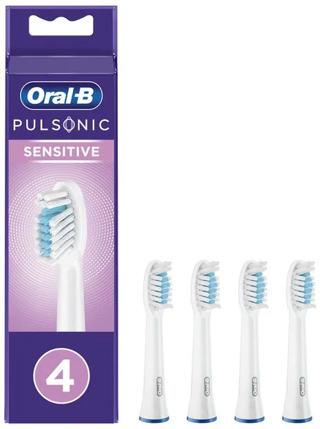 Náhradná hlavica k zubnej kefke Oral-B Pulsonic Sensitive, 4 ks