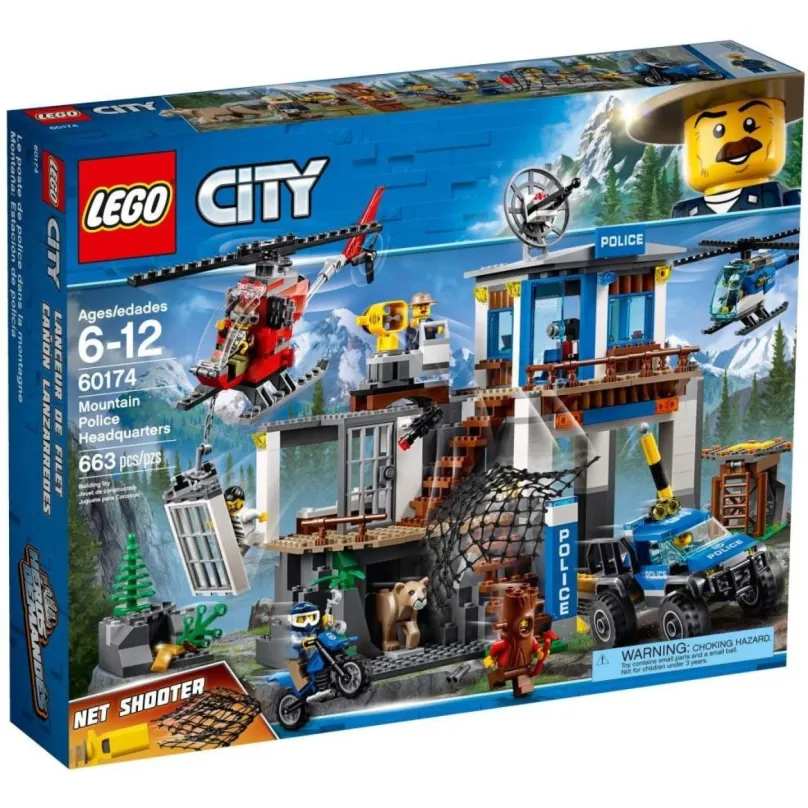 Stavebnice LEGO City 60174 Horská policajnej stanice