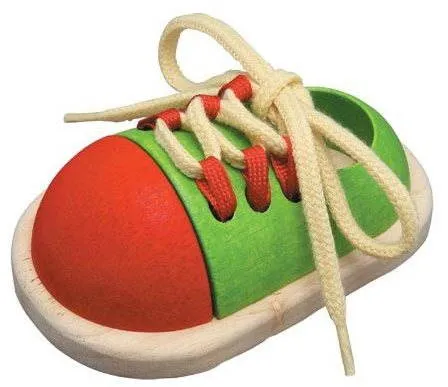 Didaktická hračka Šnurovacie topánočka