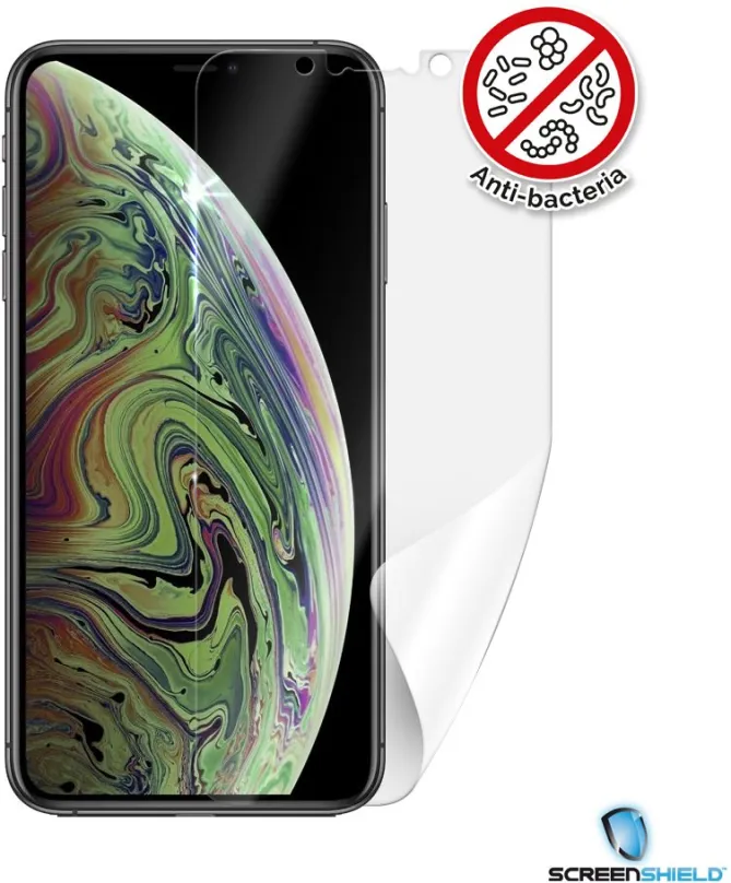 Ochranná fólia Screenshield Anti-Bacteria APPLE iPhone Xs Max na displej