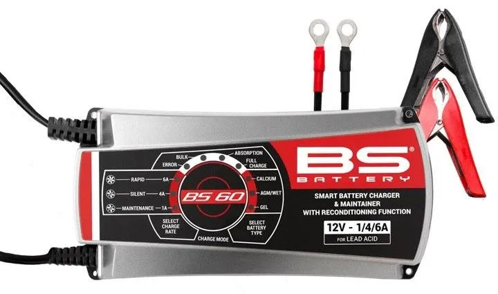 Nabíjačka akumulátorov BS-BATTERY Pre Smart BS60, 12 V, 1/4/6A