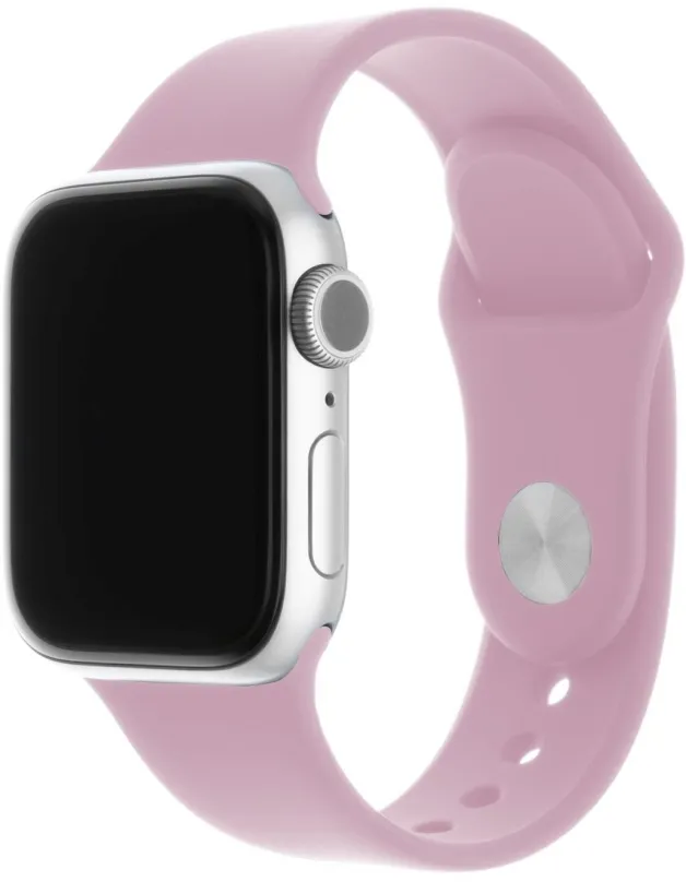 Remienok FIXED Silicone Strap SET pre Apple Watch 38/40/41 mm svetlo ružový