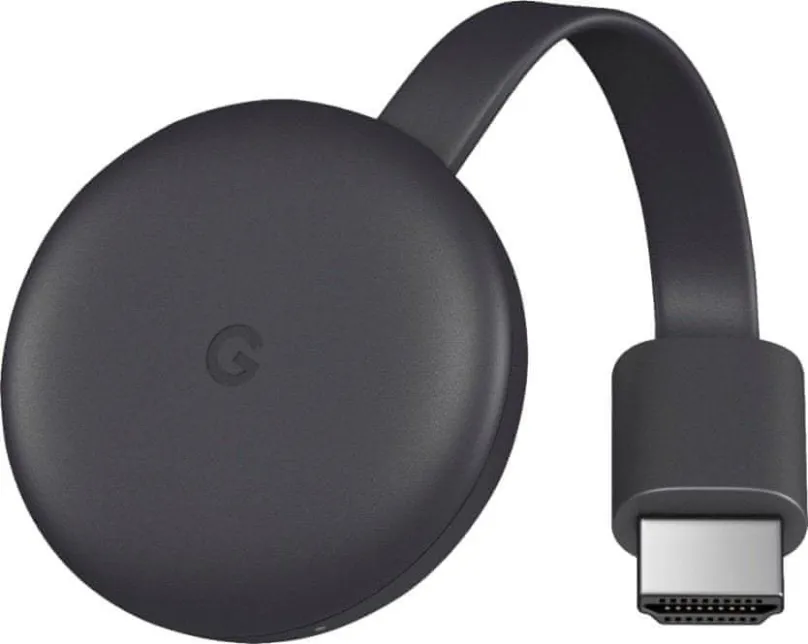 Multimediálne centrum Google Chromecast 3 čierny - bez adaptéra