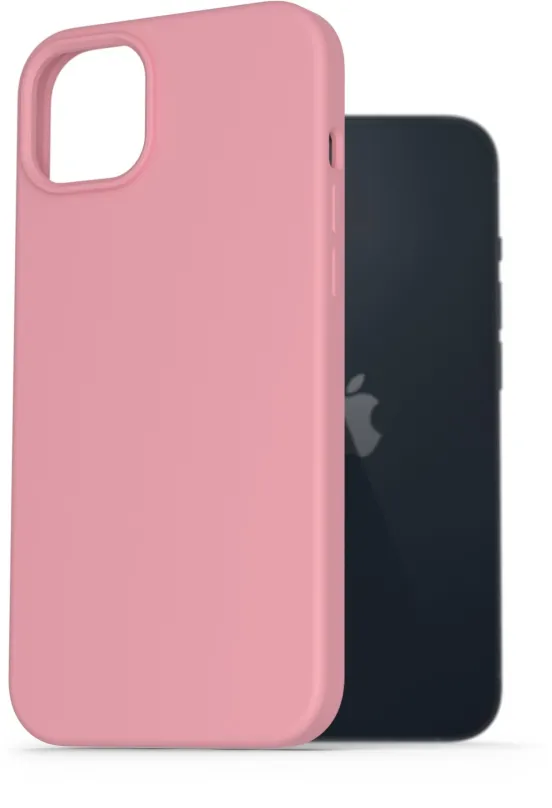 Kryt na mobil AlzaGuard Premium Liquid Silicone Case pre iPhone 14 Plus ružové