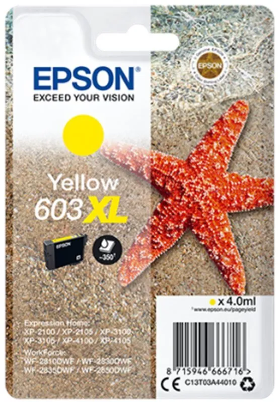 Cartridge Epson 603XL žltá