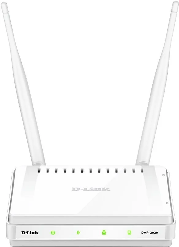 WiFi prístupový bod D-Link DAP-2020, 802.11/b/g/n až 300 Mb/s, Single-band, 1 x LAN až 10