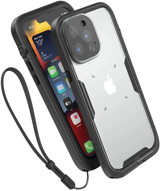 Puzdro na mobilný telefón Catalyst Total Protection case Black iPhone 13 Pro Max