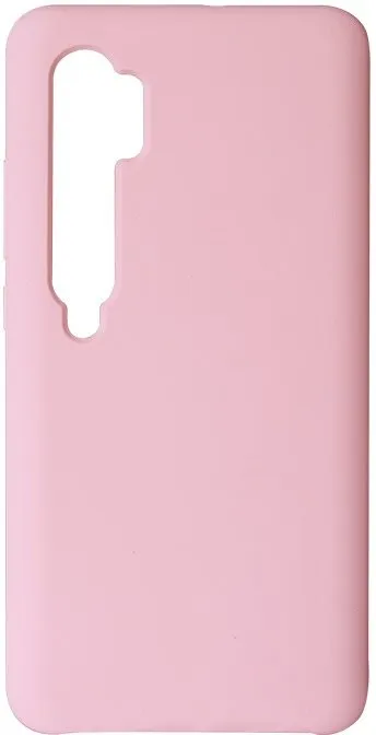 Kryt na mobil Hishell Premium Liquid Silicone pre Xiaomi Mi Note 10/10 Pre ružový