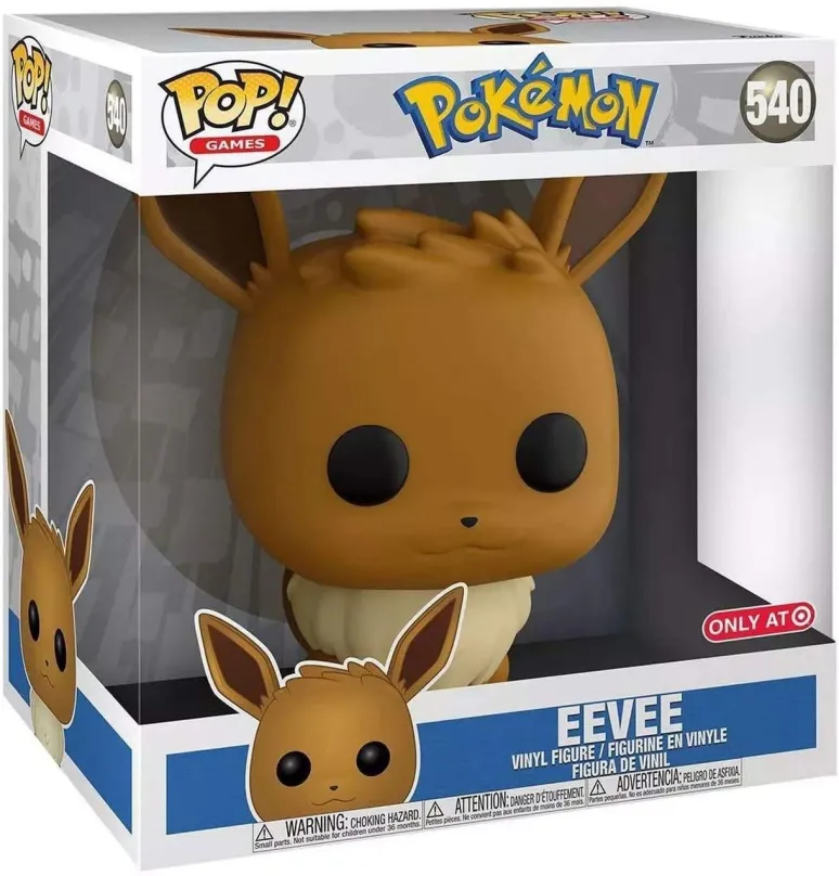 Funko POP Jumbo: Pokemon-Eevee(EMEA)