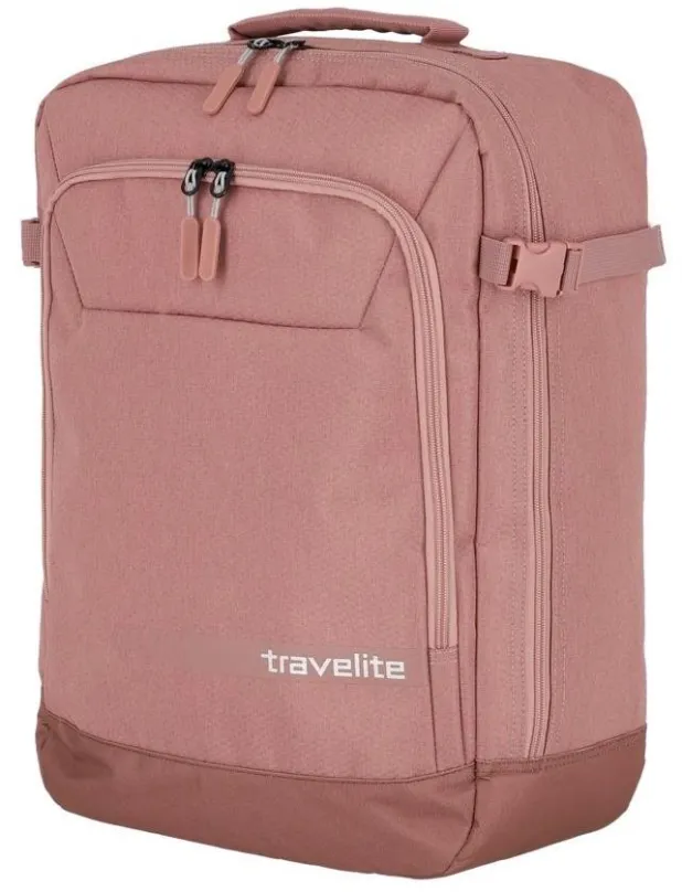 Batoh Travelite Kick Off Multibag Backpack Rosé, rozmery: 50 x 37 x 20 cm, hmotnosť 0,9