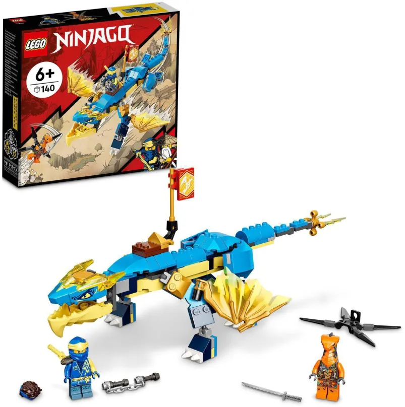 LEGO stavebnica LEGO® NINJAGO® 71760 Jayov búrlivý drak EVO