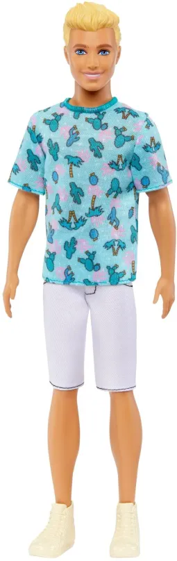 Bábika Barbie Model Ken - Modré tričko