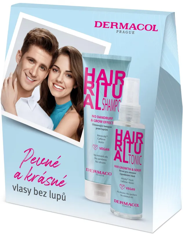 Darčeková kozmetická sada DERMACOL Hair Ritual Unisex Set 350 ml