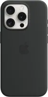 Kryt na mobil Apple iPhone 15 Pre Silikónový kryt s MagSafe čierny