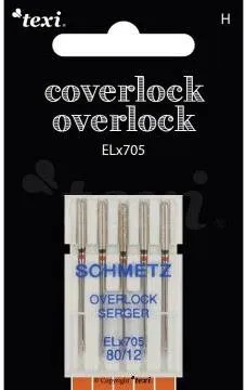 Ihla Ihly pre overlocky/coverlocky Texi overlock/coverlock ELx705 5×80
