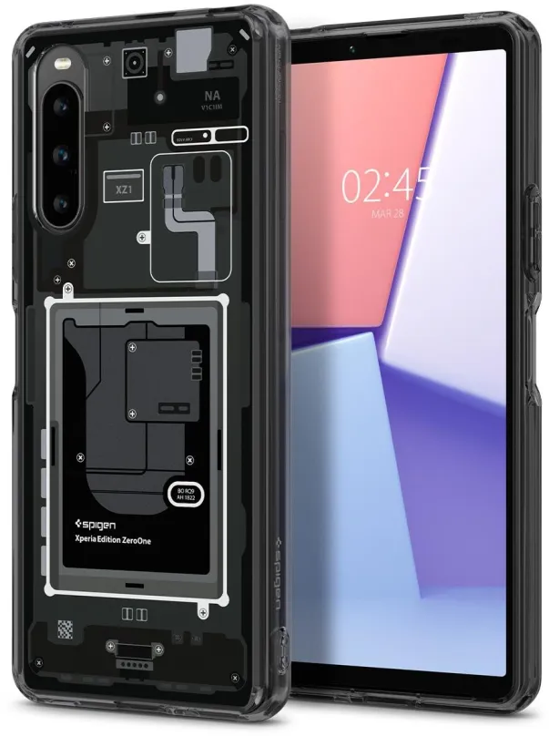Kryt na mobil Spigen Ultra Hybrid Zero One Sony Xperia 10 V, pre Sony Xperia 10 V, materiá