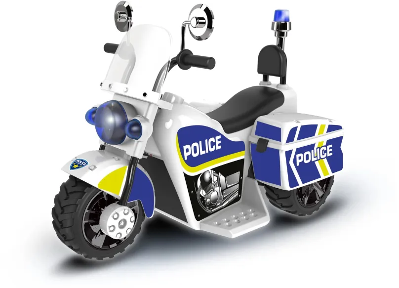 Detská elektrická motorka EVO Policajná trojkolka na batériu