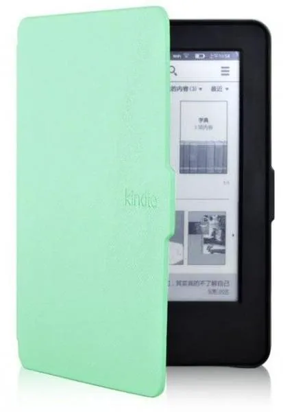 Puzdro na čítačku kníh Durable Lock 399 Amazon Kindle 6 - tyrkysové, AutoSleep